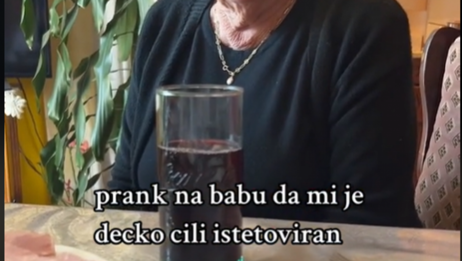 "NEĆE MI TAJ U KUĆU" Urnebesna reakcija bake nakon što joj je unuka saopštila da joj je momak CEO ISTETOVIRAN (VIDEO)