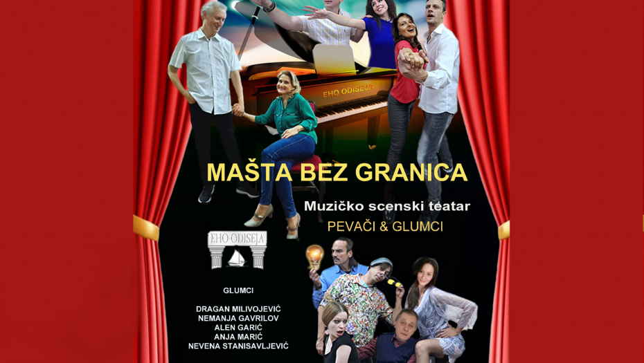 "MAŠTA BEZ GRANICA" Glumci i operski pevači udružuju snage u KC Čukarica - komedija za one koji vole iznenađenja!