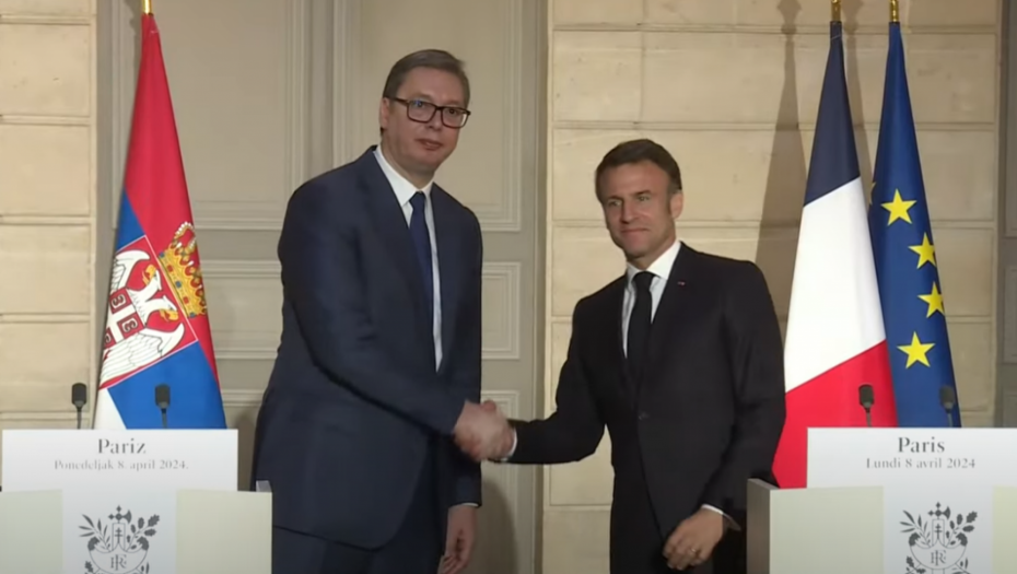 FRANCUSKI MEDIJI O SUSRETU DVA PREDSEDNIKA "Budućnost Srbije je u EU"