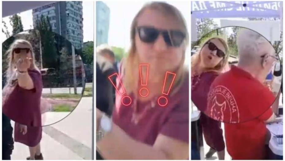 PSUJU, PRETE, ALI I UDARAJU Ovako se ponaša Srbija koja je "protiv nasilja", nemile scene u centru grada (VIDEO)