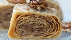 POSNA BAKLAVA SA MLEVENIM KEKSOM Recept je proveren, a ukus savršen