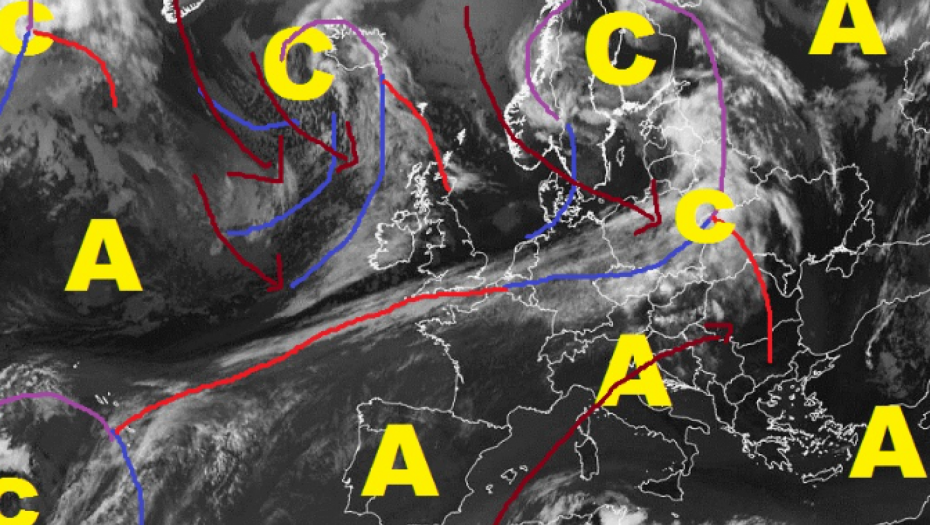 HLADNI FRONT DONOSI KIŠU I SNEG U SRBIJU! Stiže nam preko Alpa, biće TOTALNI TEMPERATURNI SUNOVRAT