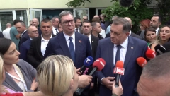 Vučić se sastao sa Srbima iz Mostara