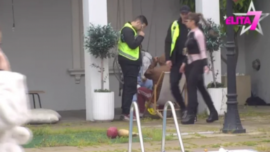 MILJANA ŽELI DA SE DISKVALIFIKUJE? Skandal na imanju, obezbeđenje hitno uletelo, Teodora Delić uplašena!