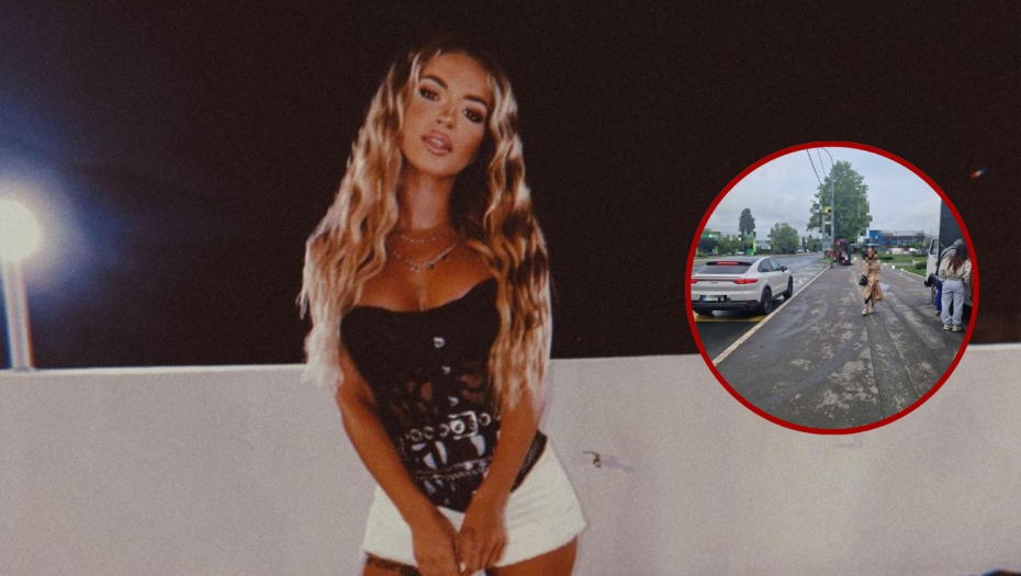 TEODORA DŽEHVEROVIĆ NEPREPOZNATLJIVA! Evo gde smo uhvatili pevačicu, bez trunke šminke, dok je u besnoj mašini čekao on!