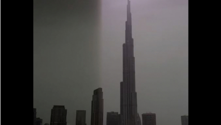 POGLEDAJTE STRAVIČNE SNIMKE IZ DUBAIA, MRAK USRED BELA DANA! Stručnjak objašnjava kako je došlo do "SEJANJA OBLAKA" (VIDEO)