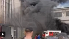 GORI RUSKA FABRIKA! Ima poginulih radnika, požar zahvatio oko 3.000 kvadrata (VIDEO)