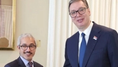 "OTVOREN RAZGOVOR O TEŠKIM IZAZOVIMA KOJI STOJE PRED SRBIJOM" Vučić se sastao sa stalnim predstavnikom UAE pri UN