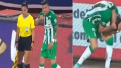 UZNEMIRUJUĆE Fudbaler pogođen NOŽEM tokom čuvenog derbija, traži se napadač (VIDEO)