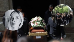 SAHRANJENA BOJANA JANKOVIĆ! Jauci i suze na Novom groblju, porodicu drže, jedva stoje od tuge na nogama