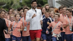 TU JE I NOVAK Đoković "trčao" na Beogradskom maratonu (FOTO)