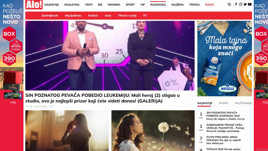SIN POZNATOG PEVAČA POBEDIO LEUKEMIJU: Mali heroj (2) stigao u studio, ovo je najlepši prizor koji ćete videti danas! (GALERIJA)