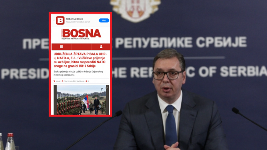 NOVI UDAR NA PREDSEDNIKA VUČIĆA Nastavlja se brutalna kampanja laži i manipulacija!