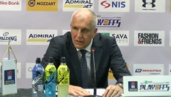 VAŽAN IGRAČ SE POVREDIO Obradović saopštio lošu vest posle pobede Partizana: Dobio je udarac, ima hematom