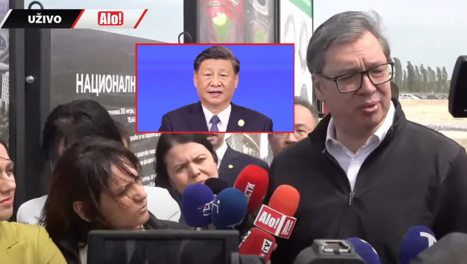 VUČIĆ NA PITANJE "ALO!" Mnogo sam srećan što Si Đinping dolazi u Srbiju