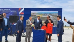 VUČIĆ NA MESTU BUDUĆEG NACIONALNOG STADIONA Ponosan sam na Srbiju koja može sve OVO da uradi!