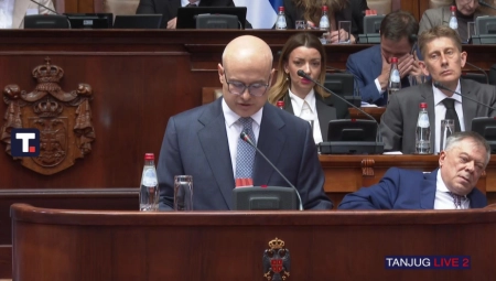 BEGRAD ĆE OSTATI POSVEĆEN DIJALOGU SA PRIŠTINOM Vučević se tokom iznošenja ekspozea dotakao važne teme za celu naciju