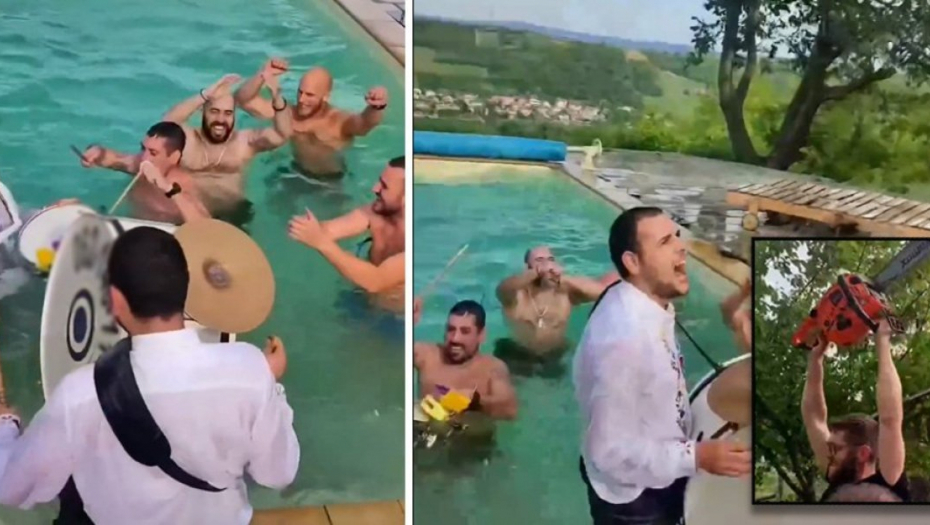 "ŽIVEĆE OVAJ NAROD!" Pogledajte šta su momci uradili na proslavi 1. maja! (VIDEO)