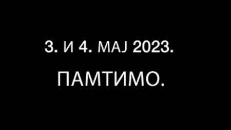 "PAMTIMO!" PREKID PROGRAMA U ZNAK SEĆANJA NA ŽRTVE "RIBNIKARA" Na svim televizijama u 8.41 bila je samo crna slika