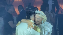 PRVI PLES MILICE KEMEZ I BORE SANTANE! Grli ga i plače, cela sala u suzama, emotivne scene na venčanju