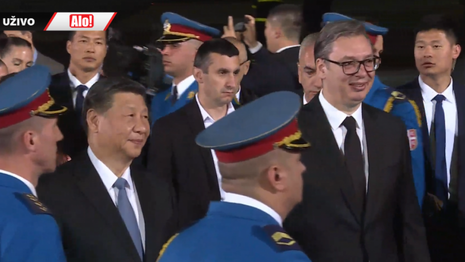 SI ĐINPING SLETEO U BEOGRAD Dočekao ga predsednik Vučić (VIDEO)