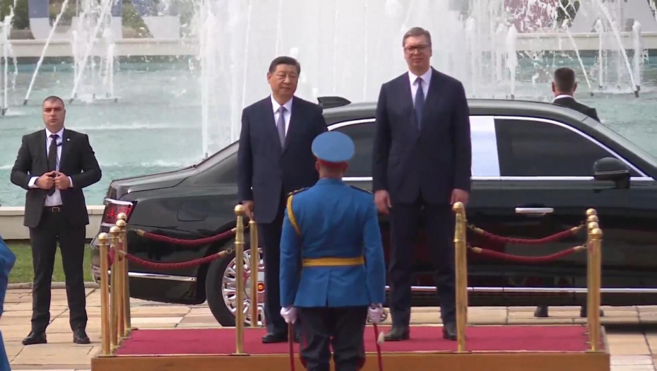 KINESKI MEDIJI O DOLASKU SIJA Vučić priredio jedinstvenu ceremoniju dočeka