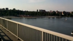 MUŠKARAC SKOČIO SA MOSTA SLOBODE Užas u Novom Sadu