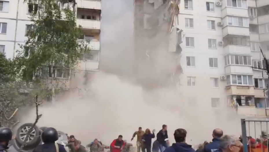 ZASTRAŠUJUĆI SNIMAK GRANATIRANJA BELGORODA Ima poginulih i povređenih (FOTO/VIDEO)