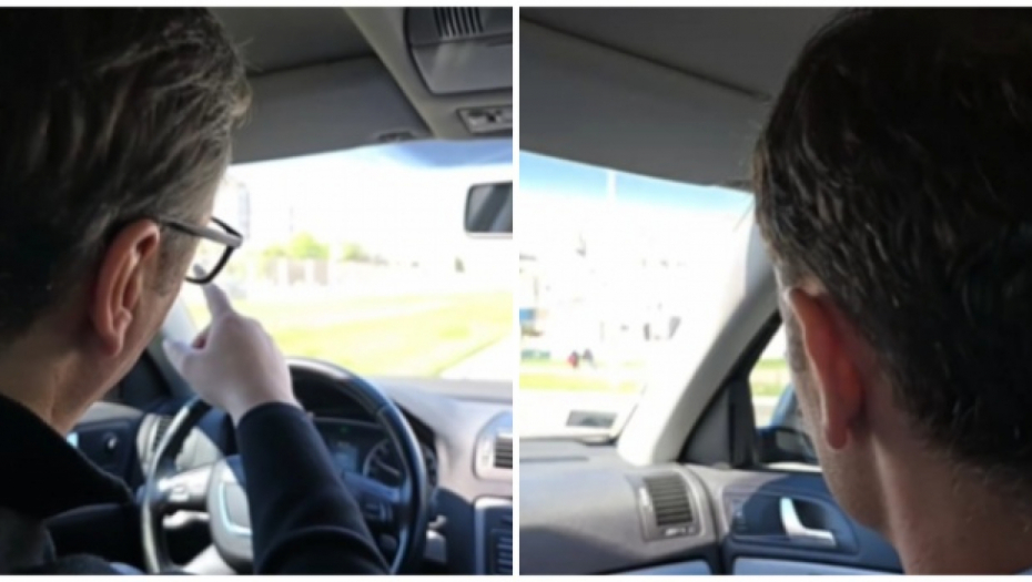"KO KOGA OVDE MALTRETIRA?" Vučić okačio šaljivi snimak - sa Malim krenuo ka gradilištu Ekspa (VIDEO)