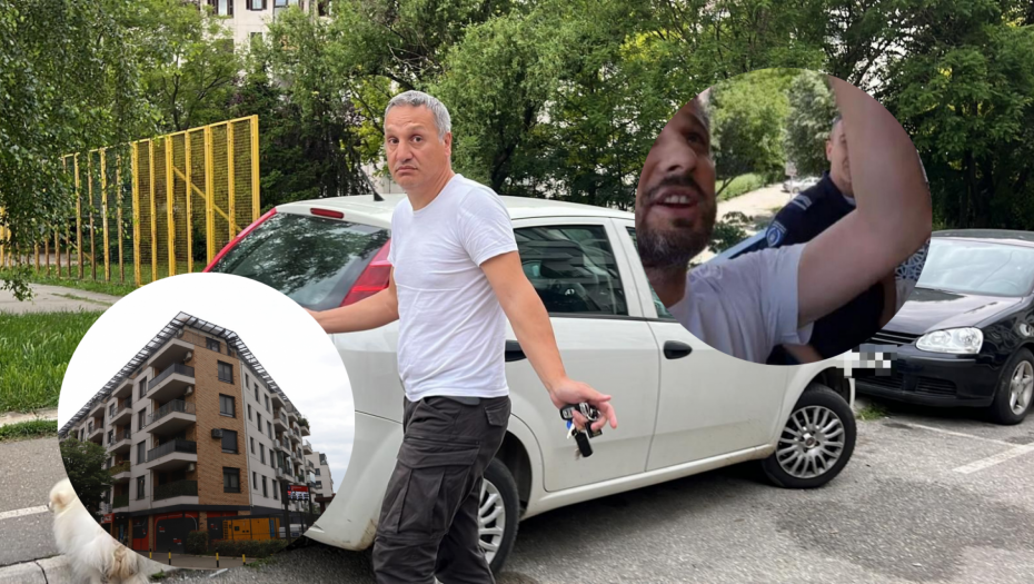 GAGI OČAJAN ZBOG LUNE I MARKA! Đogani izašao ispred zgrade, evo i ko mu je pravio društvo: Išli smo u policiju...