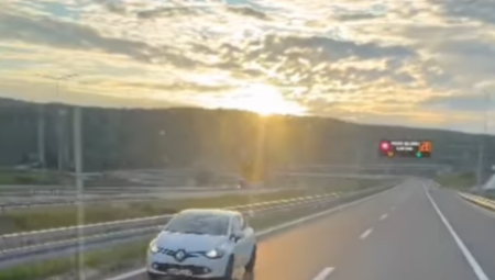 KAMIKAZA NA AUTO-PUTU Još jedna bahata i opasna vožnja u kontrasmeru (VIDEO)
