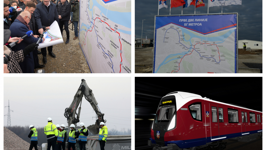 DECENIJSKI SAN POSTAJE STVARNOST: Metro kao simbol beogradskih pobednika!