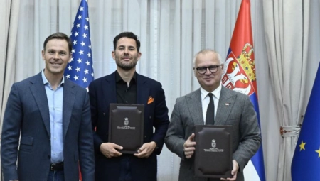 Vesić u ime Vlade potpisao ugovor o revitalizaciji kompleksa bivšeg SSNO (FOTO)