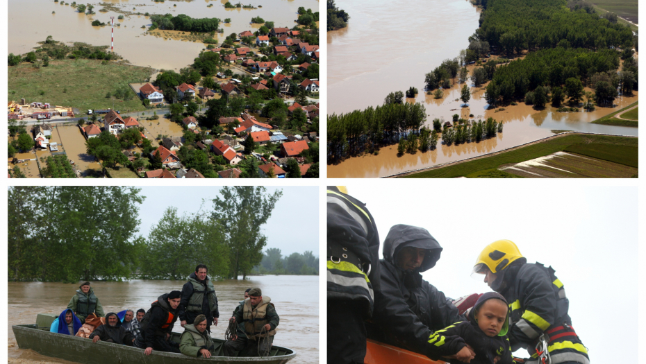 OVAKO JE IZGLEDAO CIKLON KOJI JE POGODIO SRBIJU Deset godina od katastrofalnih poplava u Obrenovcu