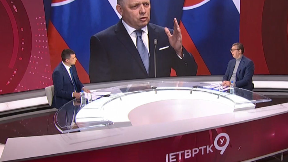 "FICO ĆE UVEK BITI UZ SLOVAČKU I SRBIJU" Vučić o atentatu na velikog lidera - To me je iskreno potreslo