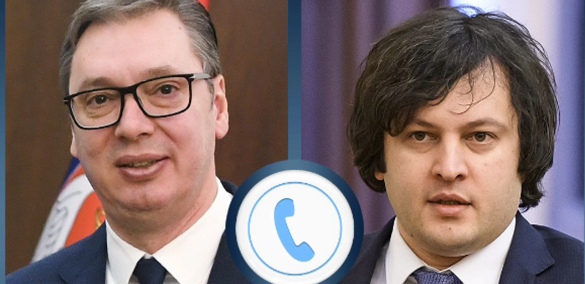 "ZAHVALIO SAM NA PRINCIPIJELNOM STAVU I POŠTOVANJU TERITORIJALNOG INTEGRITETA I SUVERENITETA SRBIJE!" Predsednik Vučić razgovarao sa predsednikom Vlade Gruzije
