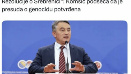 OPOZICIONI MEDIJI NE ODUSTAJU OD PLJUVANJA SOPSTVENE ZEMLJE! Vode kampanju za rezoluciju o genocidu kojom se satanizuje srpski narod! (FOTO)