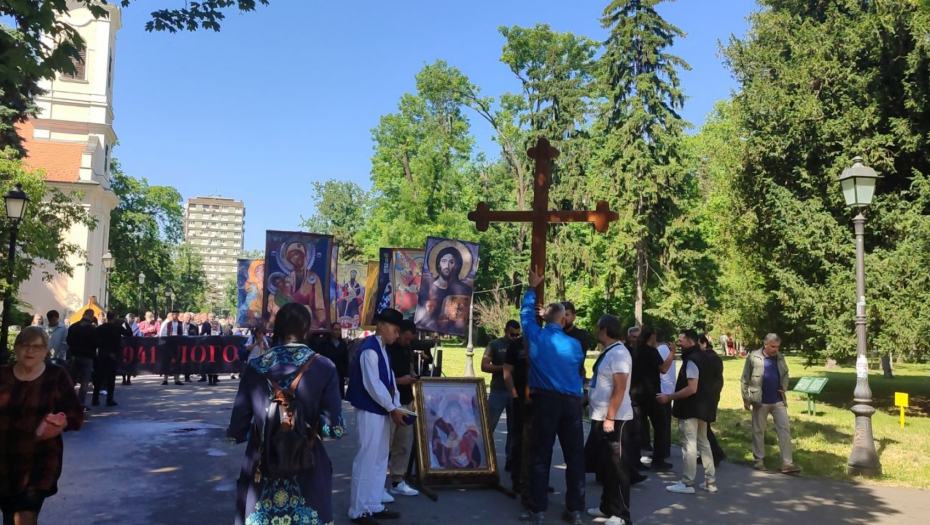 LITURGIJA ZA NEVINE ŽRTVE ZLOČINAČKE NDH Dani sećanja na stradale u prihvatnom logoru u Zemunu