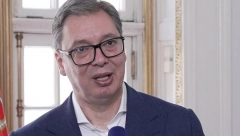 RAZGOVOR PREDSEDNIKA SRBIJE I KANCELARA AUSTRIJE Vučić i Nehamer najavili fudbalski spektakl u Beču (VIDEO)