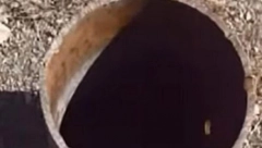 U PUSTINJI PORED VOJNE BAZE NAŠAO RUPU Bila je duboka 340 metara, a kada je u nju spustio kameru čuo je nekakve čudne zvuke