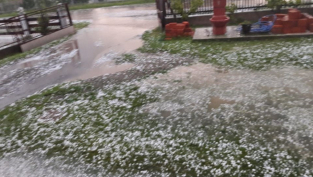 RHMZ POPALIO ALARME OD JUTRA RANA Danas jaki pljuskovi i grad prečnika i preko 5 cm! VREME JE OPASNO