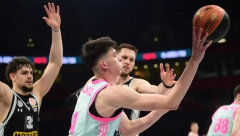PARTIZAN NA KORAK OD FINALA Crno-beli se mučili, ali sprečili iznenađenje