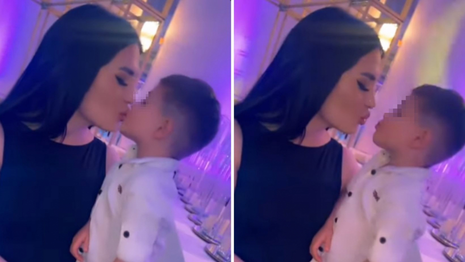 NAŠA PEVAČICA LJUBI DEČAKA U USTA NA VESELJU! Neviđeni skandal, snimak izazvao gnev javnosti širom Srbije!
