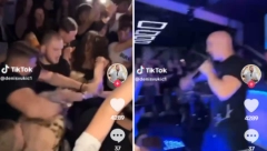 BRUTALNA TUČA NA DESINGERICINOM NASTUPU! Devojke se čupaju i udaraju u glavu, šok snimak, a njegova reakcija je skandalozna!