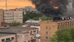 VELIKI POŽAR U MOSKVI Gori 4000 kvadrata, u gašenju vatre učestvuju i helikopteri (VIDEO)