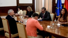 VUČIĆ RAZGOVARAO S MIHAELOM ROTOM "Imali smo veoma težak i otvoren razgovor"