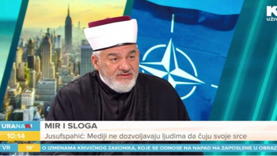 BEOGRADSKI MUFTIJA UŽIVO U PROGRAMU PLAKAO ZBOG SREBRENICE "Porodica mi je poginula tamo, ali..."