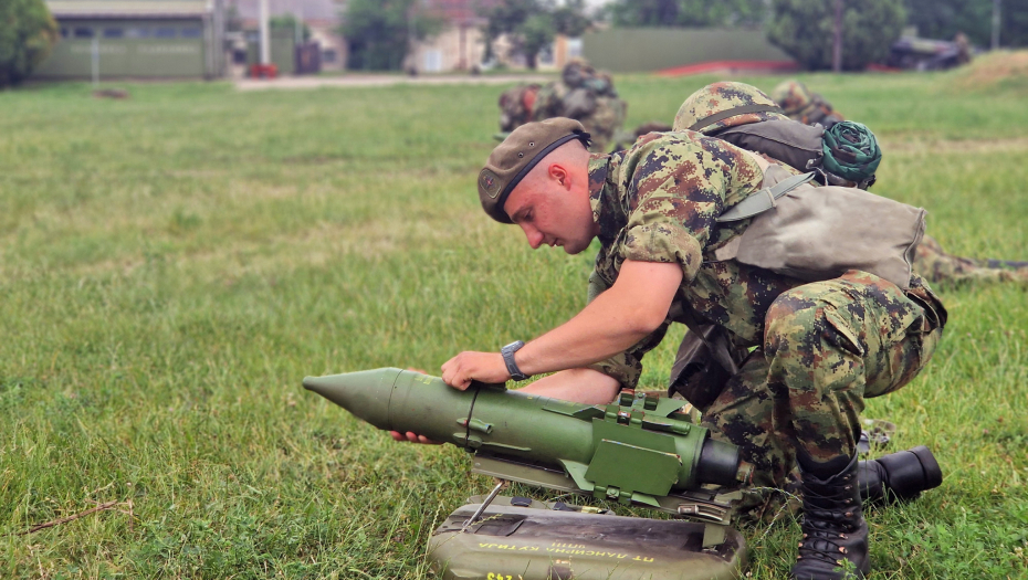 PROVERA SPECIJALISTIČKE OBUČENOSTI Srpski vojnici generacije mart 2024. (FOTO)