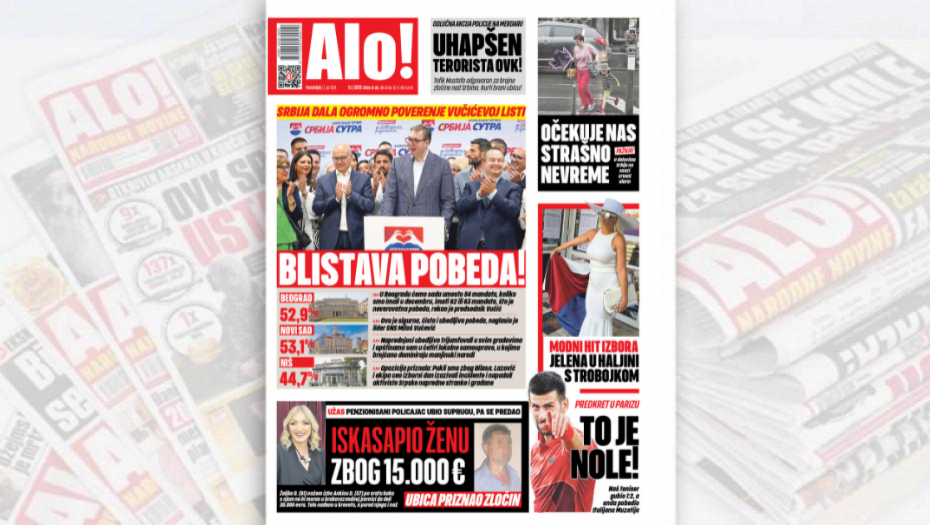 BLISTAVA POBEDA Srbija dala ogromno poverenje Vučićevoj listi