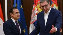 VUČIĆ SE SASTAO SA AMBASADOROM EGIPTA Razgovarali smo o najvažnijim bilateralnim pitanjima
